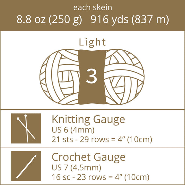 Cupid's Pinwheel Yarn | 8.8oz/250g | Light #3