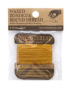 MULTI-PURPOSE 0.45MM WAXED BONDED ROUND POLY THREAD CARD