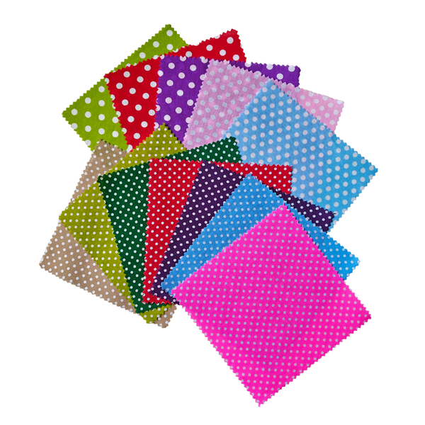 Charm-pack 40pcs - 5" Square Precuts - Patchwork Carnival Collection