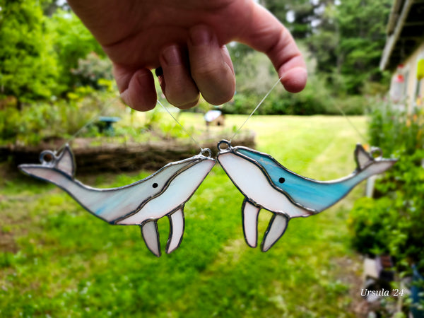 Make & Take Stained Glass: Whale with Leanna of The Gilded Krakken | Thursday, October 29 | 10am–4pm