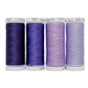 Cotton Thread Set - Purples! For Quilting and Sewing - 8 Spools, 4 Colors, 180 Yards Each
