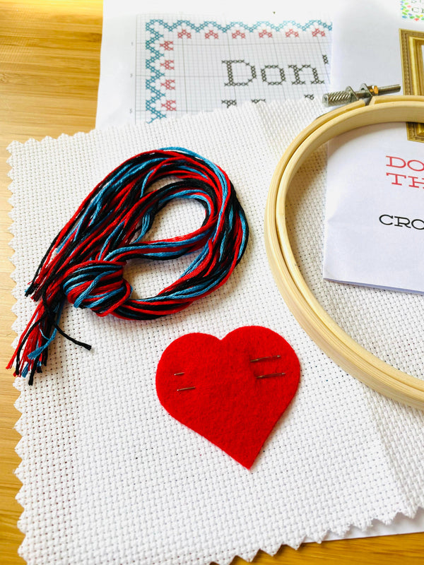 Don't Be A Dick Cross Stitch Kit
