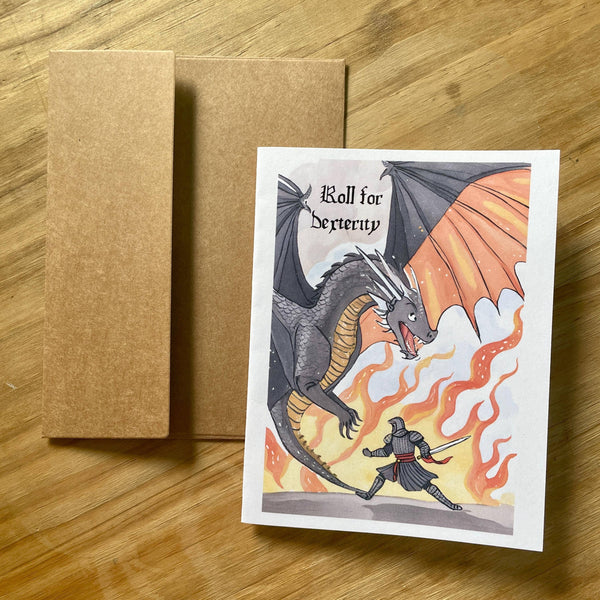 Medieval Encouragement Card 