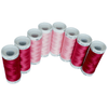 Cotton Thread Set - Warm Pinks! For Quilting and Sewing - 8 Spools, 4 Colors, 180 Yards Each