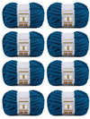 Chunky Chenill Yarn | 8oz/227g | Jumbo #7 | Pack of 8