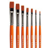 Radiant™ 6300 Flat Golden Synthetic Brush Set - 7 pc