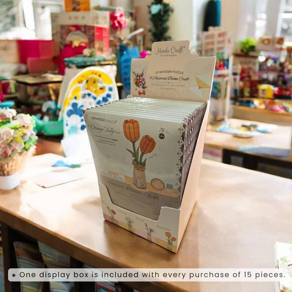 Sunflower - 3D Wooden Flower Puzzles