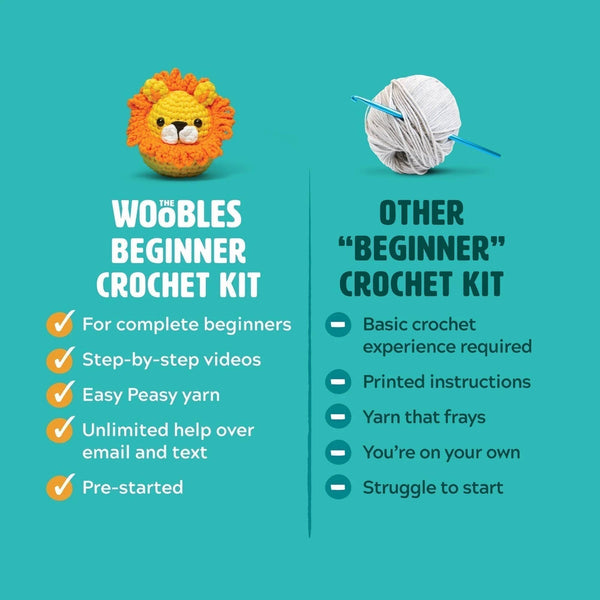 Bjørn the Narwhal – Beginner Crochet Kit