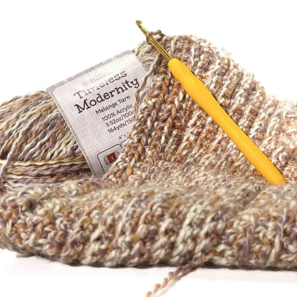 Timeless Modernity Sweater Like Acrylic Melange Yarn, 100g Light Weight