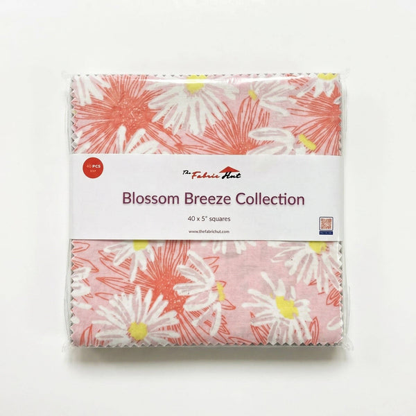 Charm-pack 40pcs - 5" Square Precuts - Blossom Breeze Collection