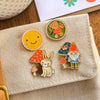 Gnome Enamel Pin