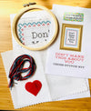 Stop Freaking Out – Deluxe Cross Stitch Kit