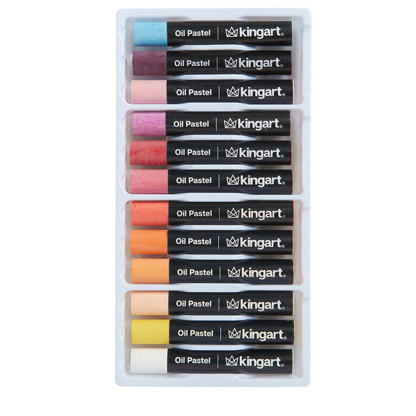 Oil Pastels - 24 Colors