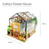 Cathy’s Flower House (Green House) – DIY Miniature House Kit