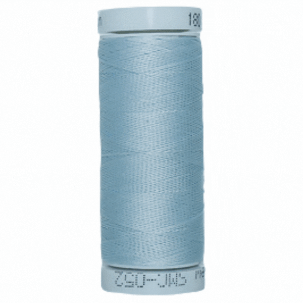 Cotton Thread Set - Light Blues! For Quilting and Sewing - 8 Spools, 4 Colors, 180 Yards Each