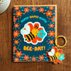 Bumble Bee Enamel Keychain