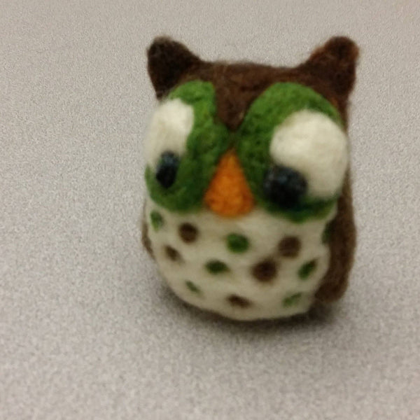 Owl - Needle Felting Kit