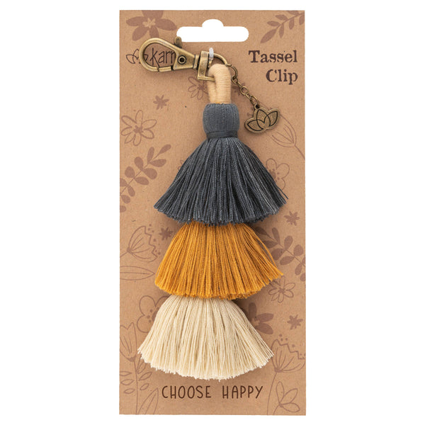 Tassel Clip Keychain | Choose Your Favorite