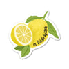 A Little Bitter - Lemon Sticker