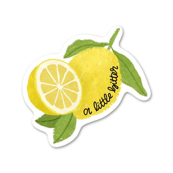 A Little Bitter - Lemon Sticker