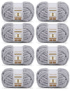 Chunky Chenill Yarn | 8oz/227g | Jumbo #7 | Pack of 8