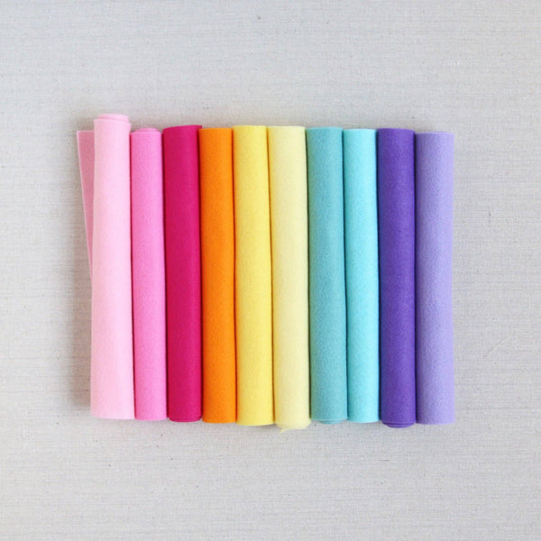 Wool Blend Felt Sheets | Pot of Gold (10 Pack)