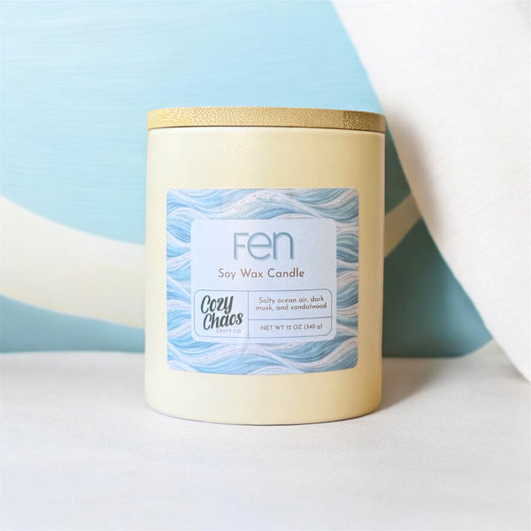 Fen Candle | 12 oz Soy Candle 