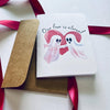 Eternal Love Ghost Greeting Card 