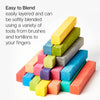 Square Chalk Pastels - 48 Colors