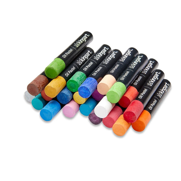 Oil Pastels - 24 Colors