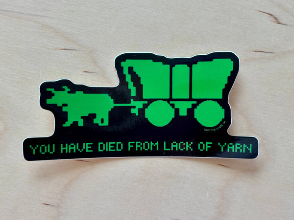 Vinyl Sticker The Darner Party Classic Video Game Y2K 90s 80