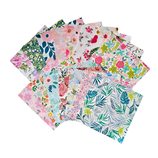 Charm-pack 40pcs - 5" Square Precuts - Blossom Breeze Collection