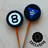 *Exclusive* Knitting Needle Point Protector Magic 8 Ball