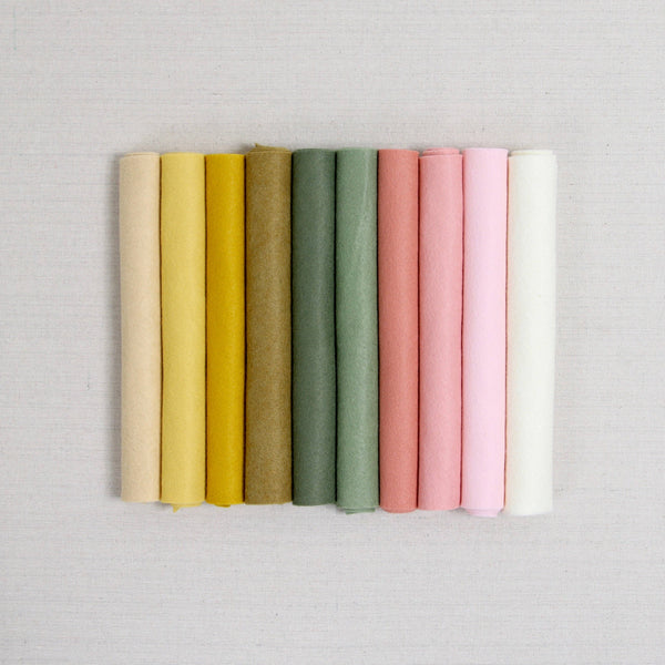 Wool Blend Felt Sheets | Boho Garden (10 Pack)