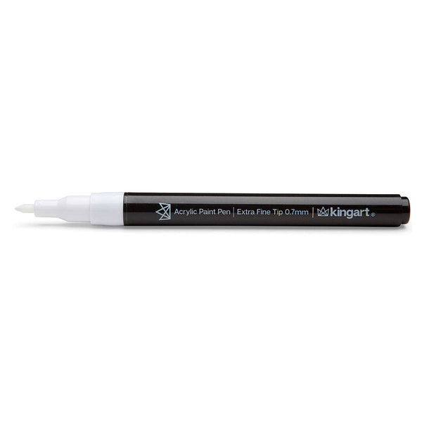 PRO Acrylic Paint Pens Extra Fine - Black & White 6 pc