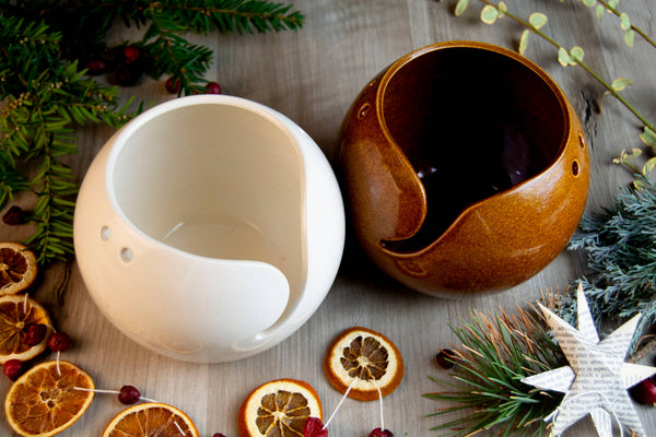 Minimal Ceramic Yarn Bowl