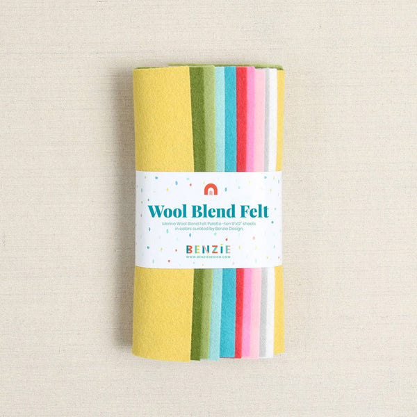Wool Felt Sheets, Glitter & Glass