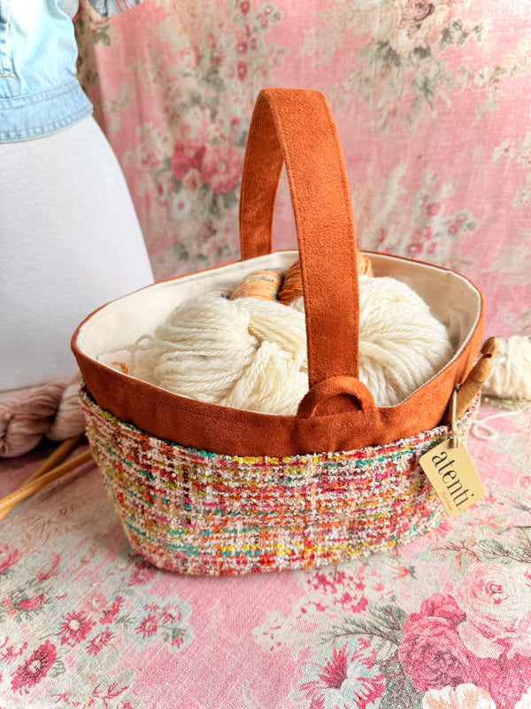 Daphne Caddy– Knitting and Crochet Organizer Project Bag
