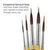 Original Gold® 9035 Round Needle Point Brush Set - 5 pcs