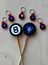 *Exclusive* Knitting Needle Point Protector Magic 8 Ball