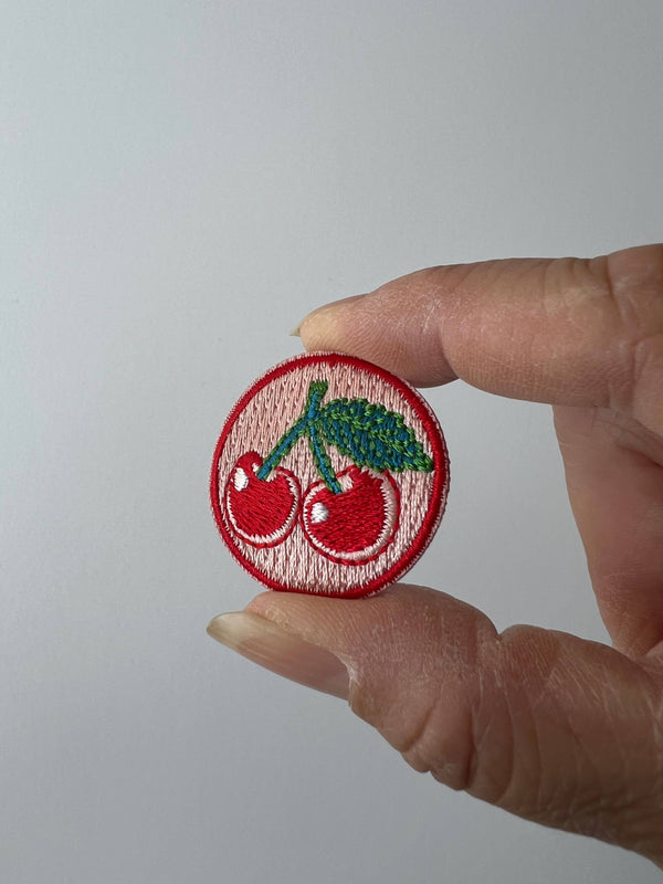 Cherry Embroidery Needle Minder