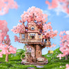Sakura Tree House - DIY Wooden Puzzle