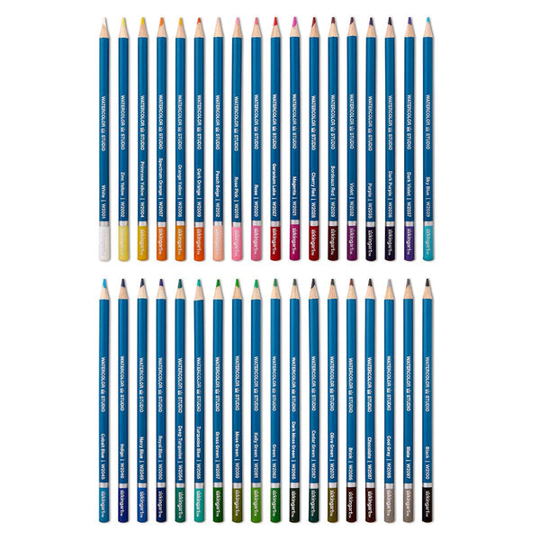 Watercolor Pencils Set - 36 Colors