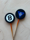 *Exclusive* Knitting Needle Point Protector Magic 8 Ball