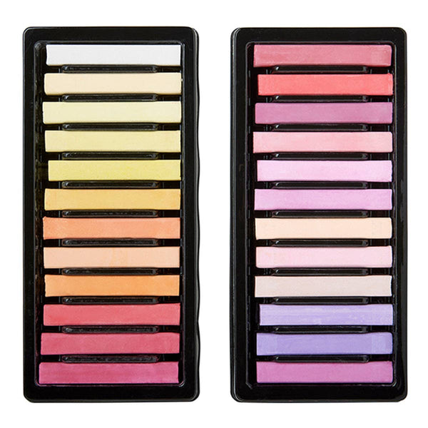 Square Chalk Pastels - 48 Colors
