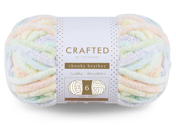 Chunky Heather Yarn | 7oz/200g | Super Bulky #6