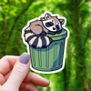 Sleeping Raccoon Sticker