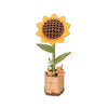 Sunflower - 3D Wooden Flower Puzzles
