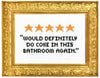5 Star Bathroom Deluxe Cross Stitch Kit