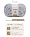 Chunky Chenill Yarn | 8oz/227g | Jumbo #7 | Pack of 6